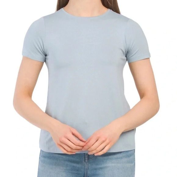 New Eileen Fisher lightweight Viscose Jersey Round Neck Tee
Dawn short sleeve - Picture 1 of 11